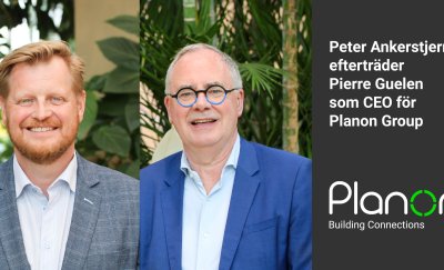 Banner - Peter Ankerstjerne efterträder Pierre Guelen som CEO för Planon Group